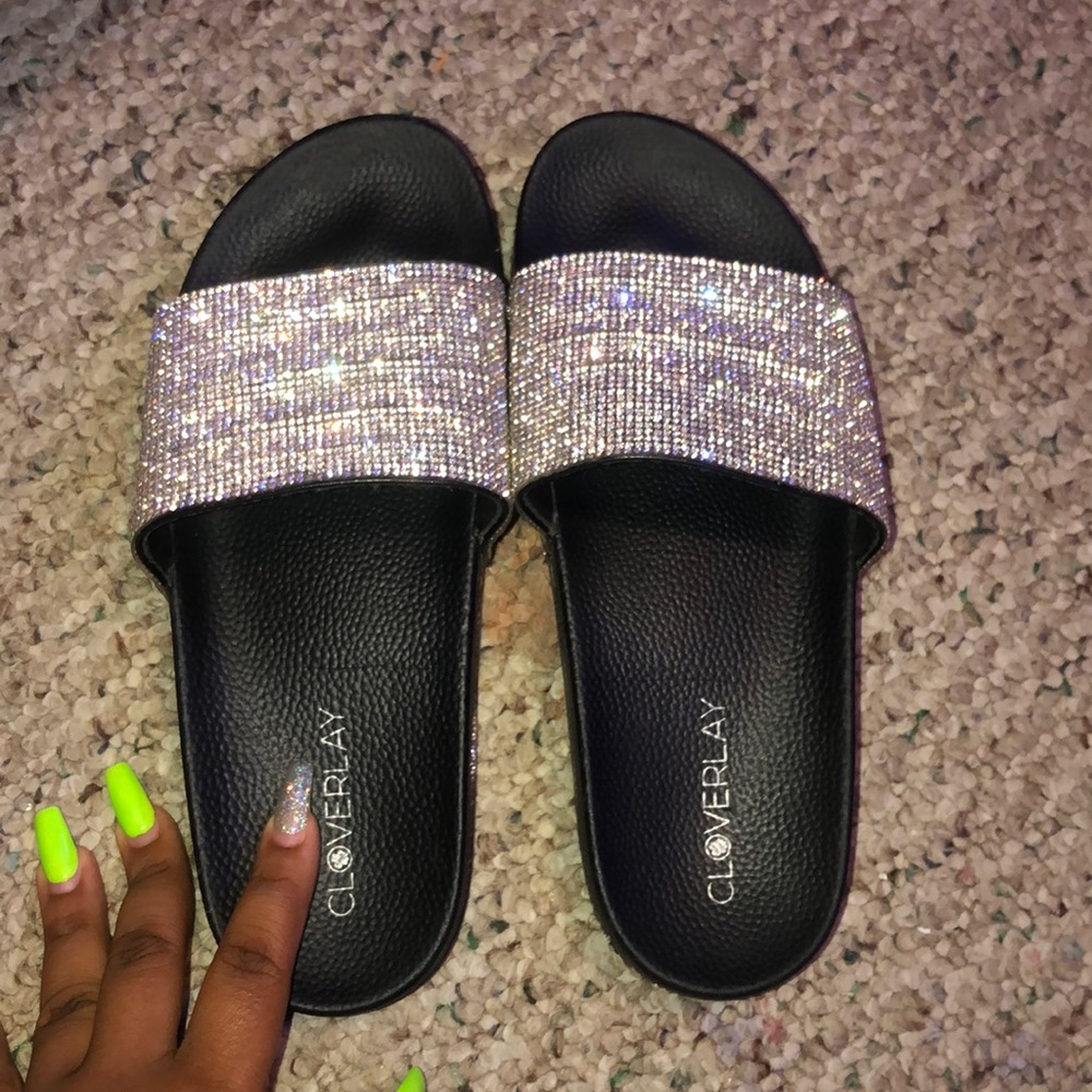 Rhinestone sandals